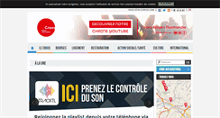 Desktop Screenshot of crous-rouen.fr